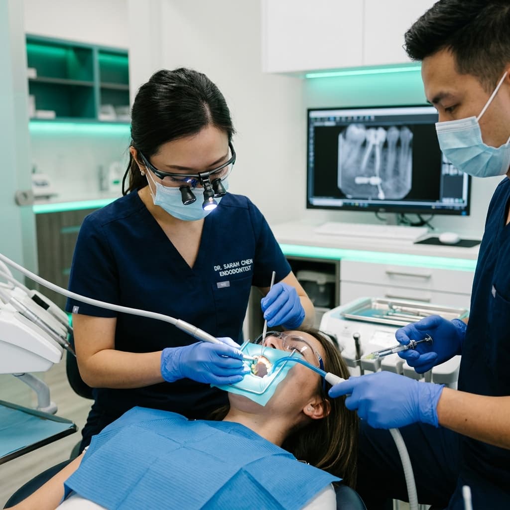Root Canal Treatment procedure at Dental Art