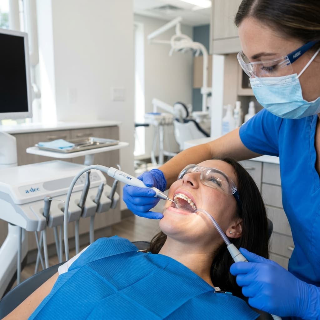Scaling and Polishing at Dental Art